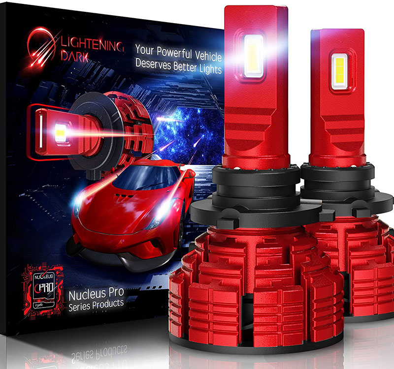 LIGHTENING DARK 9005 led headlight bulb 16000 Lumens Nucleus Pro Adjustable Beam_01