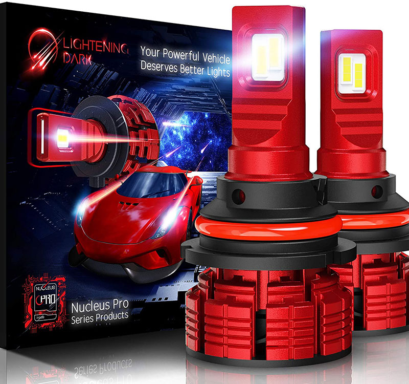 LIGHTENING DARK 9007 led headlight bulb 16000 Lumens Nucleus Pro Adjustable Beam_01
